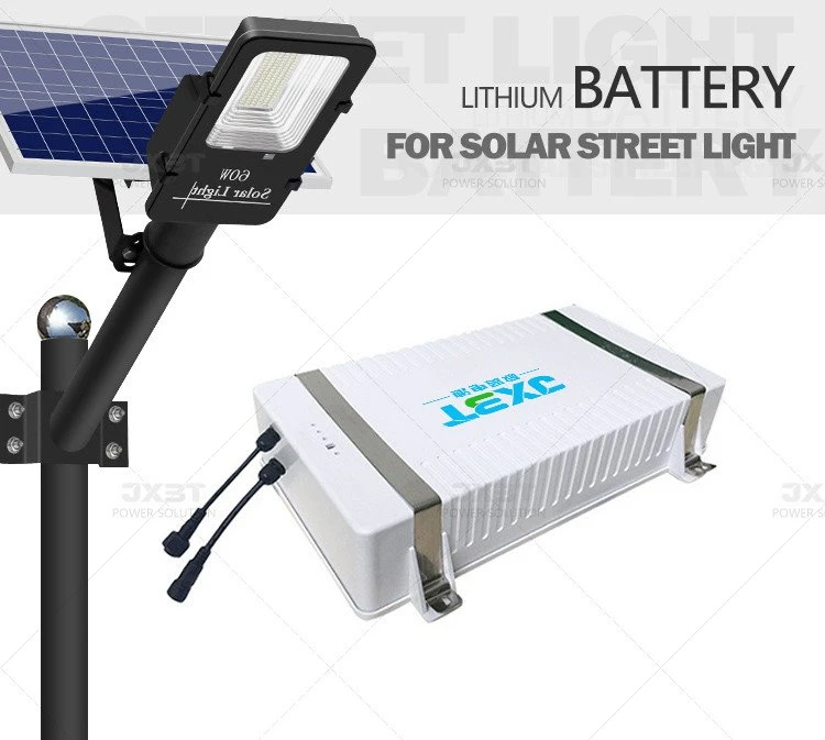 all in one solar street light battery